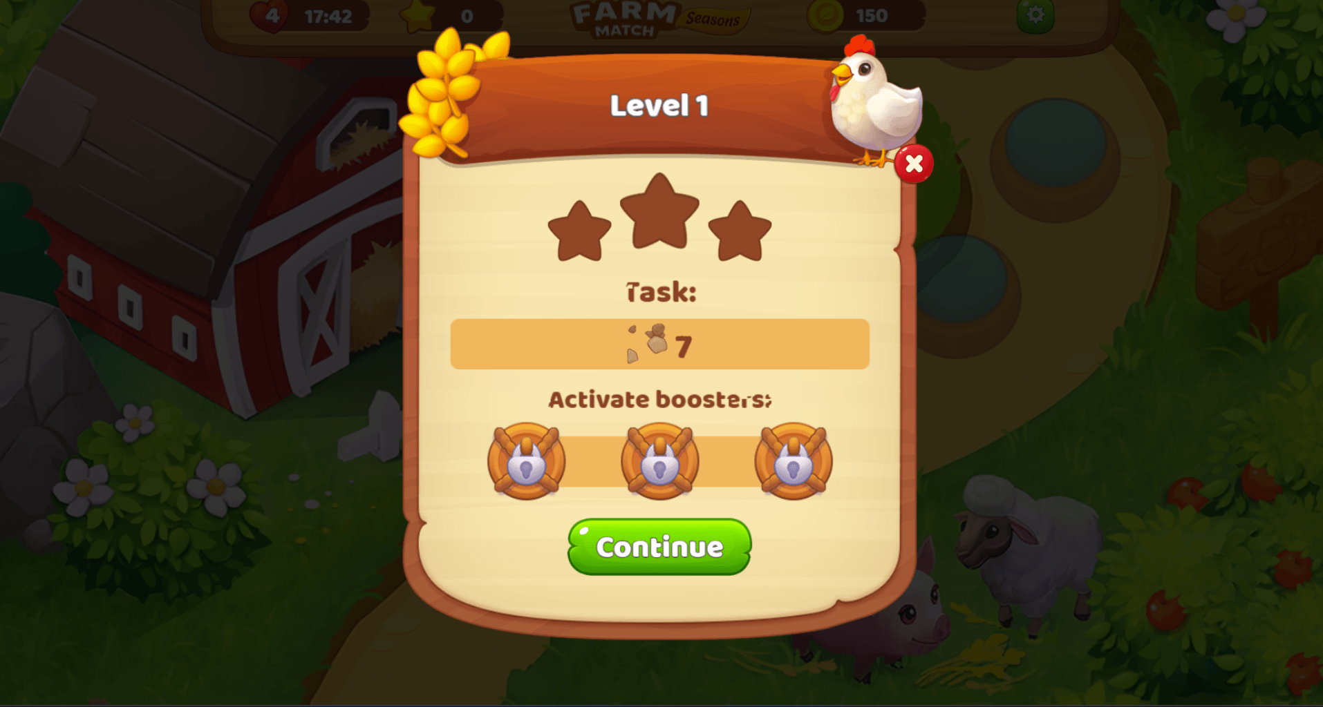 Farm Match Seasons farm crops